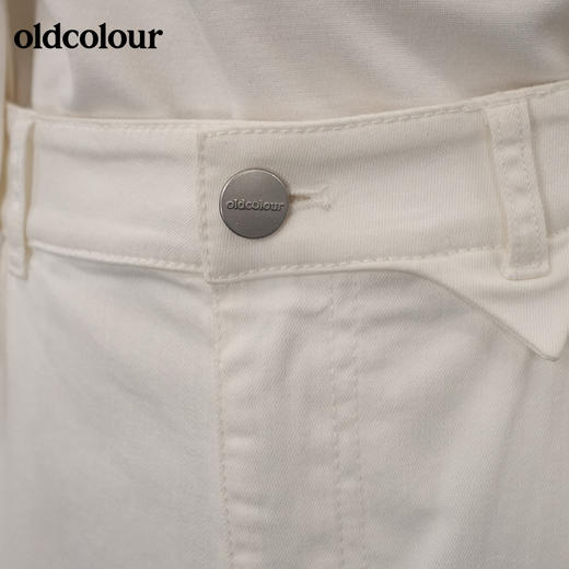 oldcolour21夏简约休闲设计感高腰背带裙N21065117 商品图3