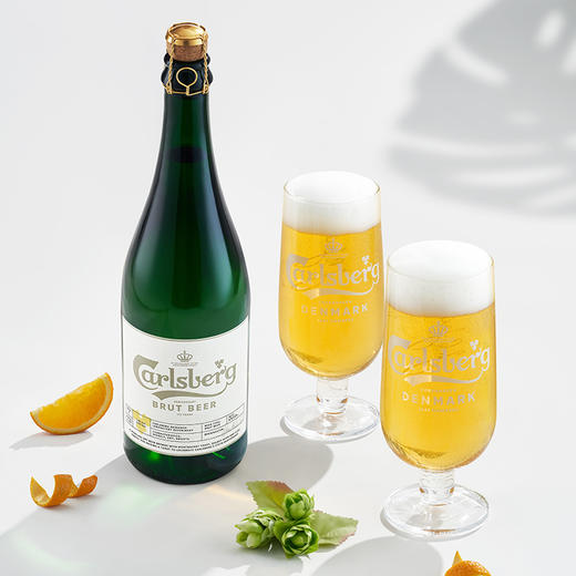 嘉士伯175周年庆特酿啤酒 香槟风味啤酒750ML*1瓶 商品图2