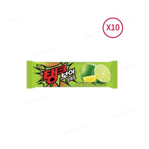 【捆绑】海太 青柠檬味棒冰120ml*10【中】 해태 탱크보이모히또120ml*10 商品图0