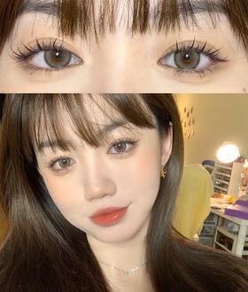 店主推荐丨Siri·奶油灰棕·Missbebe丨14.2mm（年抛/2片装）