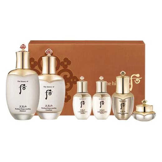 【YZ】后Whoo天气丹两件套花献光彩紧颜水乳套盒 商品图0