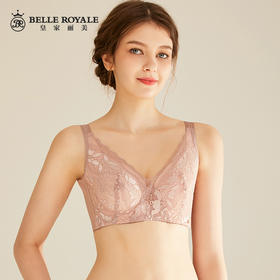 【经典款】皇家丽美内衣大胸显小聚拢胸罩薄款防下垂文胸WJQ005-1