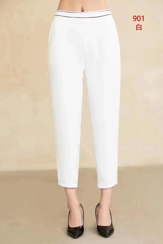 竹纤维女士时尚直筒裤901 商品图0