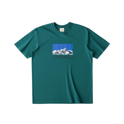 吃茶去chichaqu全棉T恤 雪山下喝茶 商品图3