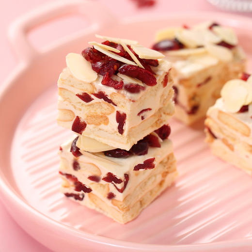 太祖福建网红雪花酥礼盒装巴旦木味蔓越莓味水果果干奶芙厦门特产 商品图2