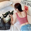 【两件优惠装】黛唯梵泫雅同款运动防震瑜伽U型外穿文胸内衣女无钢圈聚拢文胸百搭裹胸 商品缩略图2