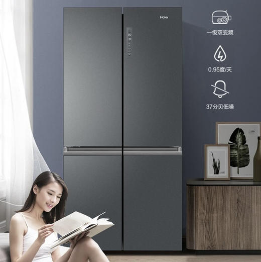 海尔（Haier）冰箱 BCD-655WGHTD9DG9U1 商品图0