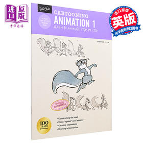 预售 【中商原版】Cartooning:Animation1 with Preston Blair 进口艺术 逐步学习动画