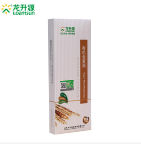 龙升源有机全麦面380g/盒