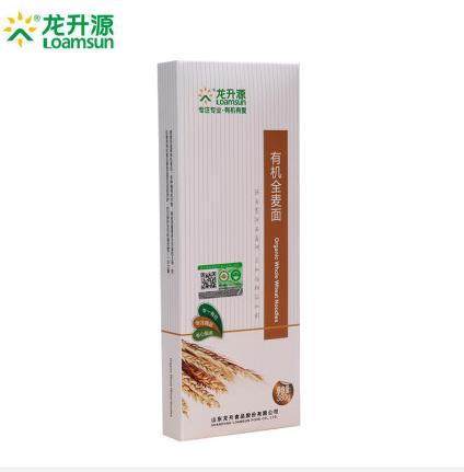 龙升源有机全麦面380g/盒 商品图0