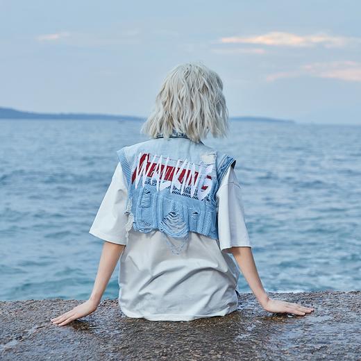 牛仔马甲 商品图4