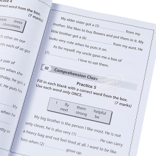 【中商原版】新加坡教辅 小学1年级英语学习3册套装 词汇+完形填空+写作作文 Ace Your Vocabulary/Cloze Passage/Composition Primary1 商品图4