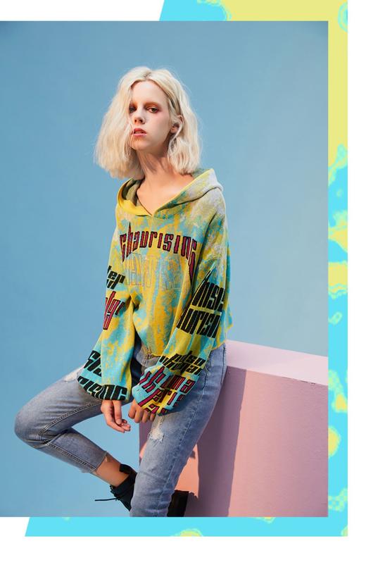 连帽针织提花卫衣 商品图4