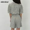 oldcolour夏法式复古收腰显瘦气质西装套装N21141184 商品缩略图3