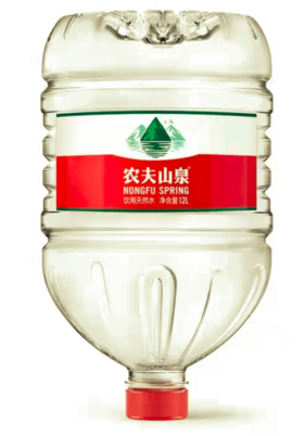 农夫山泉矿泉水  12L/桶  下单2日内配送到家 无电梯高层及多层现场加收0.5元/层/件搬运费