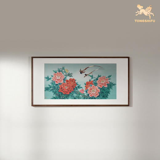 铜师傅 手工錾刻 铜雕画《繁花似锦》装饰画 商品图4