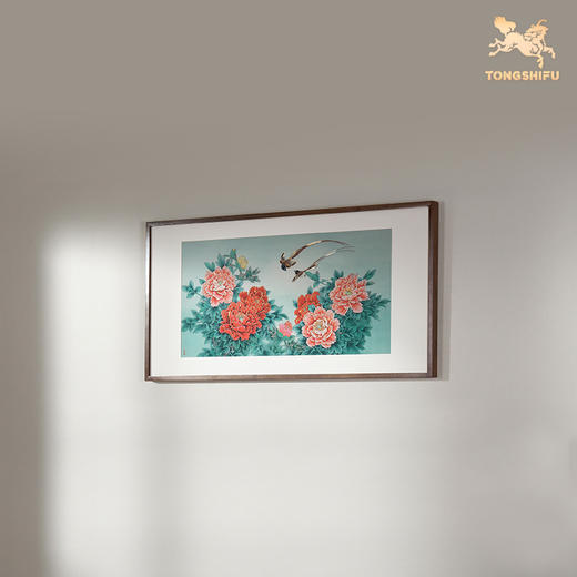 铜师傅 手工錾刻 铜雕画《繁花似锦》装饰画 商品图3