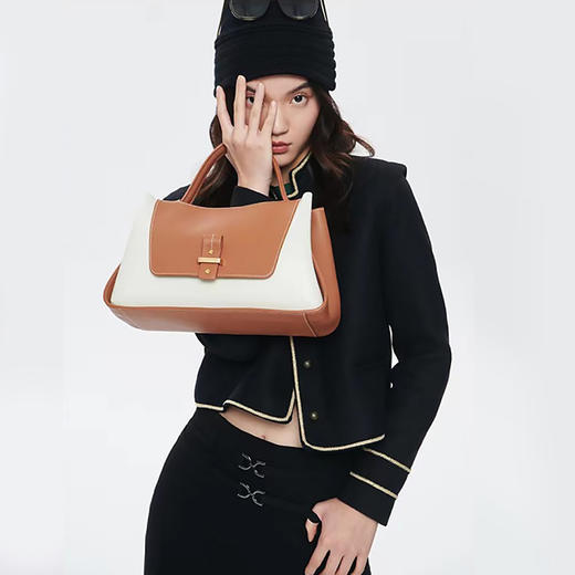【迪桑娜】维西亚琥珀系列单肩手提包 商品图0
