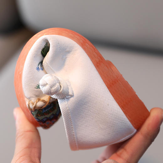 儿童汉服鞋子软底民族风复古女童绣花布鞋 BS-T22-11 商品图2