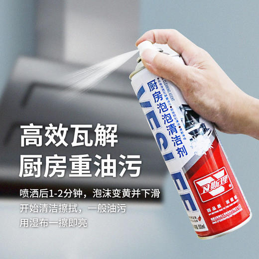 【瓦解油污 德国配方 清新净味】家用厨房清洁强力去污通用污渍多功能泡沫清洗剂 商品图1