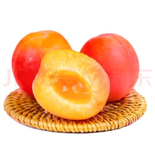 陕西大荔新鲜胭脂红杏 水果贵妃杏4斤装 商品图2