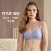 HSIA遐 无钢圈内衣女三角杯田园印花防凸点光面胸罩夏季薄款文胸 商品缩略图4