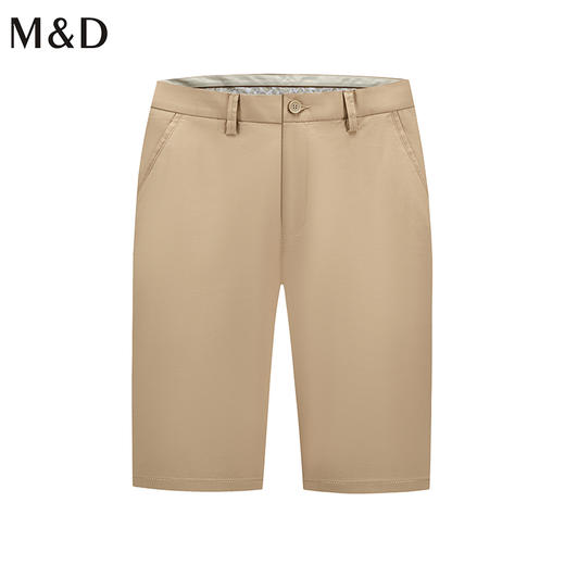 MD名盾商务休闲短裤男士夏季直筒中腰新款微弹百搭五分裤子 商品图4