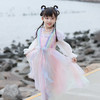 小嫒記春夏新款女童汉服国风中式时装周走秀款——霓裳齐腰襦裙 商品缩略图1