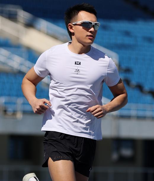 身体智慧BODYWIT男绝尘跑步短袖T恤马拉松速干超轻透气反光夏季薄款 商品图2