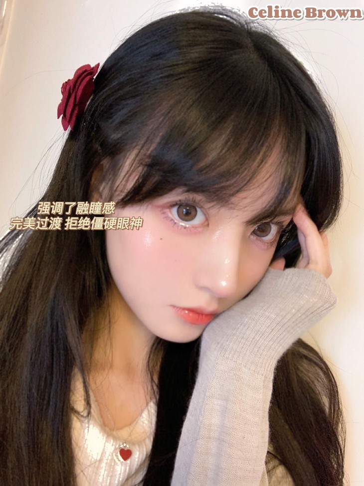 BOLLYCON年抛隐形眼镜 梨花蜜14.2mm 1副/2片-VVCON美瞳商城21