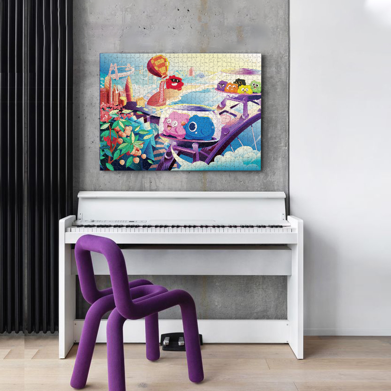 深圳手信珍妮马斯深圳印象系列“人文深圳”拼图