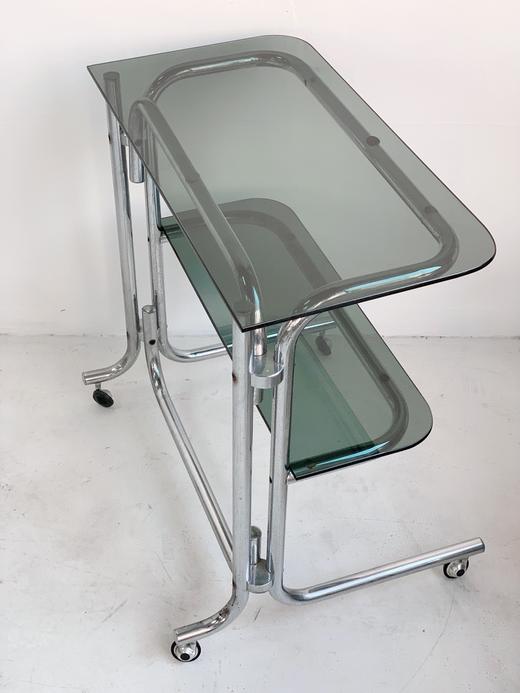 德国70年代包豪斯设计师双层茶几边几书桌 商品图7