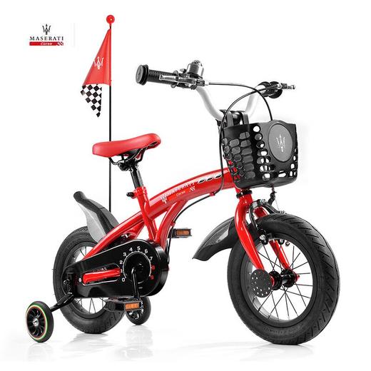 【六一礼物】意大利MASERATI/玛莎拉蒂 14寸儿童自行车 2岁以上 商品图0