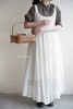 Elsa esturgie米色/炭黑法式背带裙 商品缩略图6