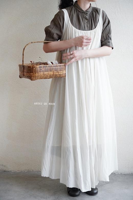 Elsa esturgie米色/炭黑法式背带裙 商品图6