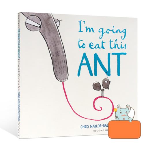 英文原版我要吃掉这只蚂蚁 I'm Going To Eat This Ant 进口低幼绘本 大开平装少儿童图画书 2018年凯特·格林威奖提名作品 商品图4