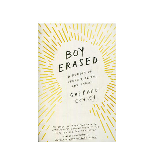 【英文原版】被清除的男孩关于身份认同 信仰与家庭的回忆录 Boy Ereased: A Memoir of Identity, Faith and Family 爱情 文学作品 商品图0