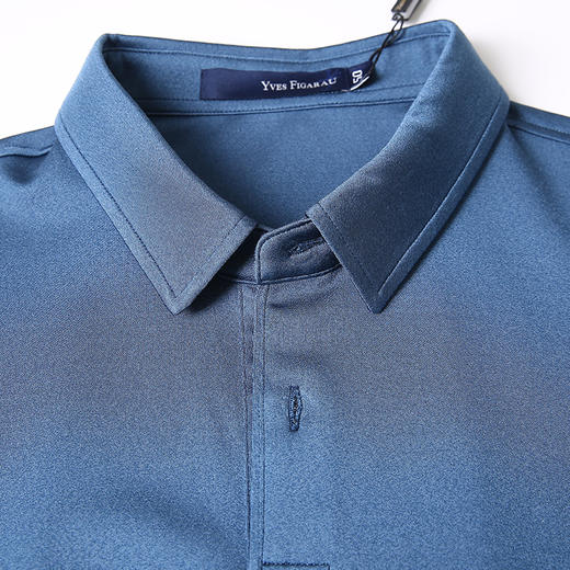 YvesFigarau伊夫·费嘉罗新品100%桑蚕丝休闲短袖T恤935808 商品图2