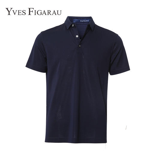 YvesFigarau伊夫·费嘉罗新品100%桑蚕丝休闲短袖T恤935809 商品图3
