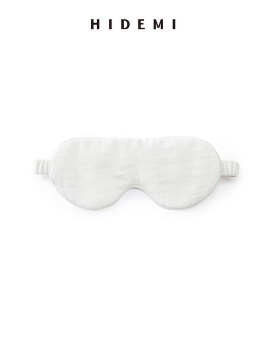 HIDEMI家居系列白色肌理感垂顺缎面睡衣套装//一套附赠眼罩+随行袋 商品图10