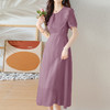 时尚淑女双层领连衣裙气质温柔甜美中长款裙子HR-WS33489 商品缩略图3