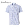 YvesFigarau伊夫·费嘉罗新品正装100%棉正装短袖衬衫930413 商品缩略图0