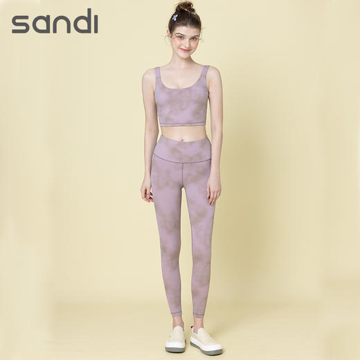SANDI品牌印花瑜伽服套装SZ 商品图0