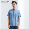 纳巴罗亲肤柔软商务休闲翻领短袖衬衫NB153920970A 商品缩略图3