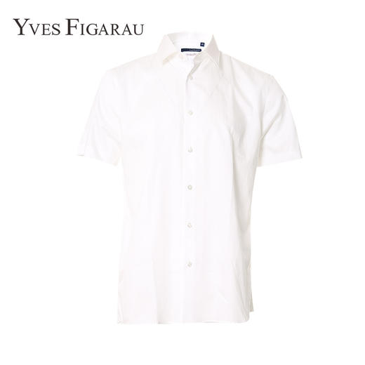 YvesFigarau伊夫·费嘉罗新品正装短袖衬衫930409 商品图0