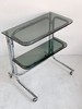 德国70年代包豪斯设计师双层茶几边几书桌 商品缩略图0