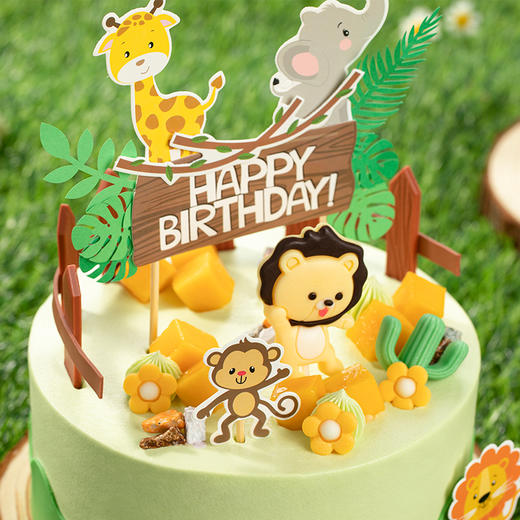 【99%小孩都喜欢】童趣森林蛋糕，欢迎加入森林派对（汕尾） 商品图2