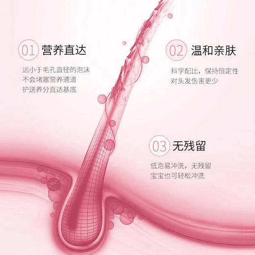 亲初 儿童洗发水 专研精粹 350ml 商品图2