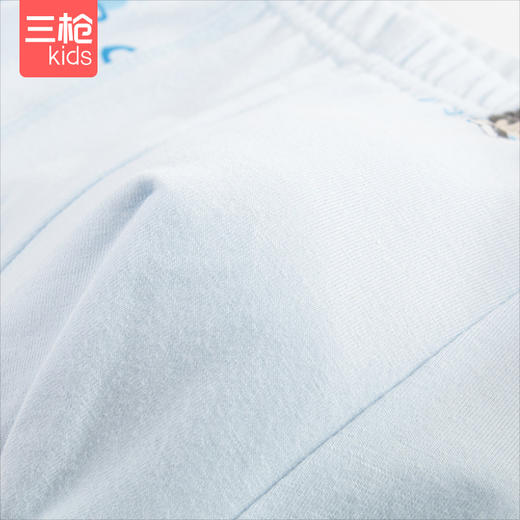 Threegun三枪 【舒肤弹力棉】男童平角短裤四角儿童内裤(2条装)-58129B021 商品图4