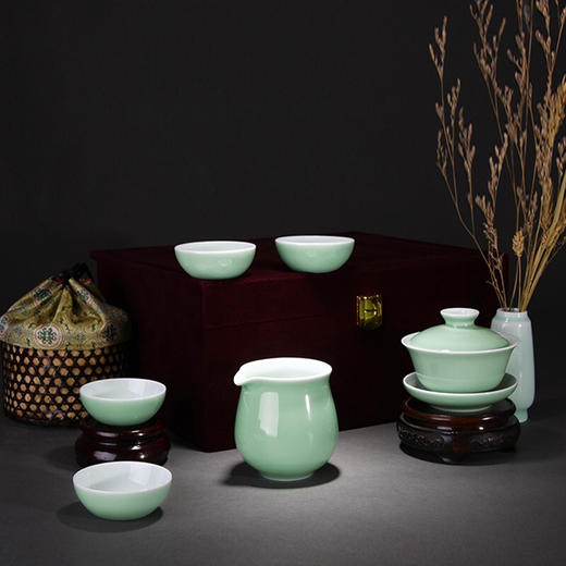 【宝瓷林】颜色釉 六头茶具套装 商品图2